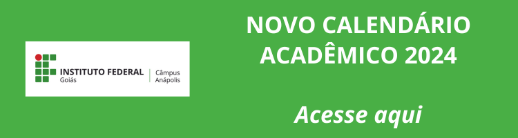 Novo calendário acadêmico 2024