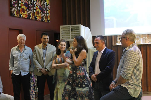 Professores do IFG acompanharam as equipes do Instituto na etapa final do Células Empreendedoras IF