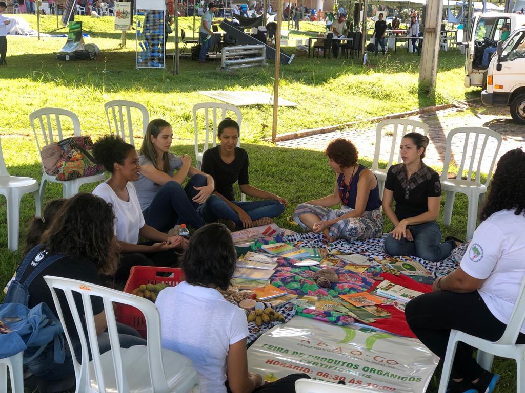 Roda de Conversa na Agro Centro-Oeste Familiar 