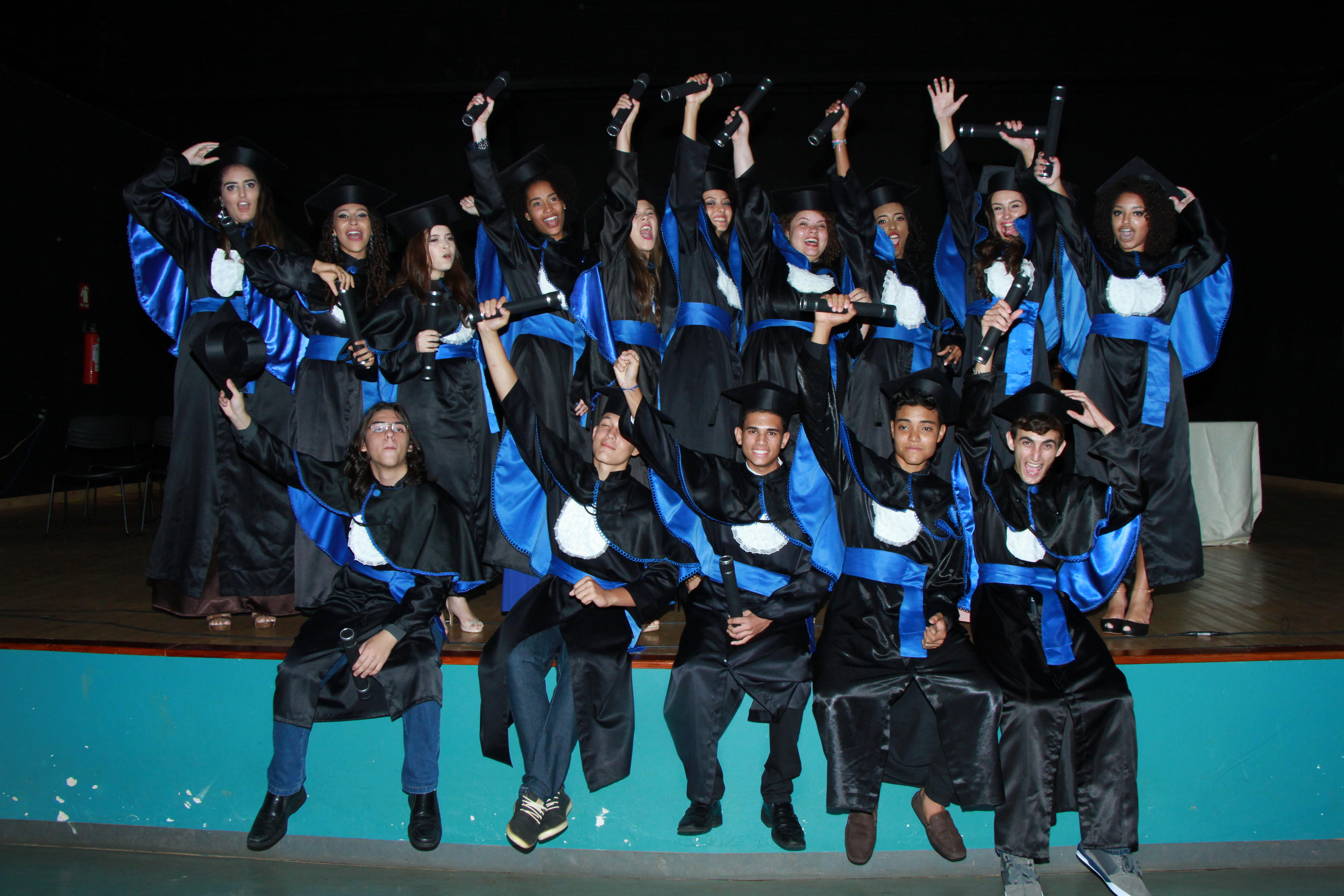 Primeira turma formanda de Saneamento