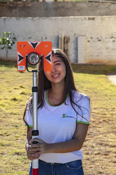 Estudante do Curso Técnico em Edificações