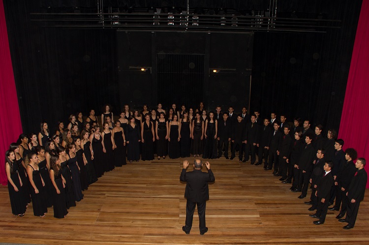 Coro do Curso Técnico do IFG realiza recitais dias 3 e 10 de abril, no Teatro do IFG - Câmpus Goiânia e na Paróquia São João Evangelista, respectivamente.