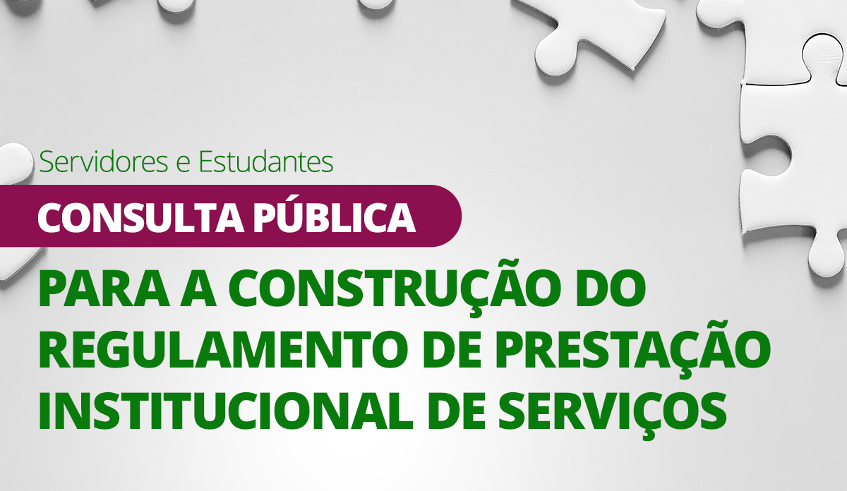 Consulta pública aberta de 15 de outubro a 15 de novembro