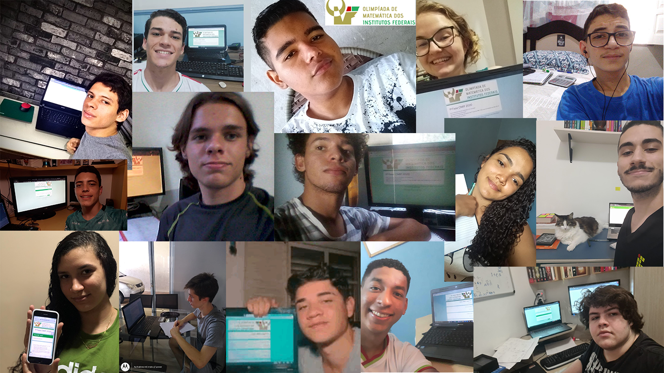 Estudantes participam da 1ª fase da III Olimpíada de Matemática dos Institutos Federais