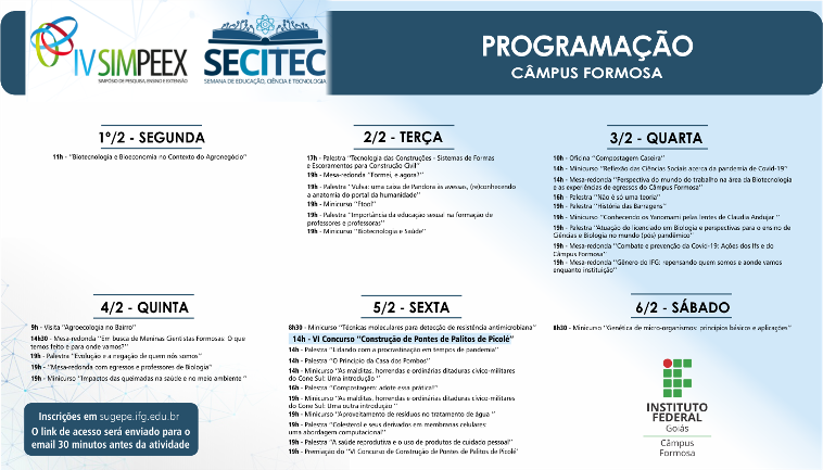 Programação Secitec