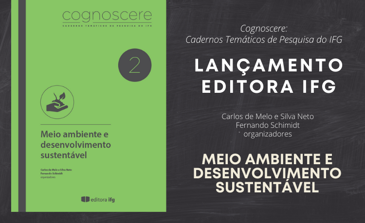 Novo livro publicado pela Editora IFG