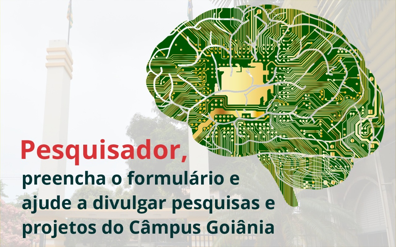 Servidores técnico-administrativos e docentes podem preencher o formulário que será acessível pela equipe da CCS do Câmpus Goiânia