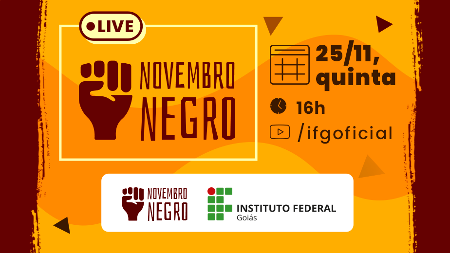  A ação faz parte de um projeto estratégico da Diretoria de Comunicação Social (Dicom) do IFG, em parceria com a CPPIR 