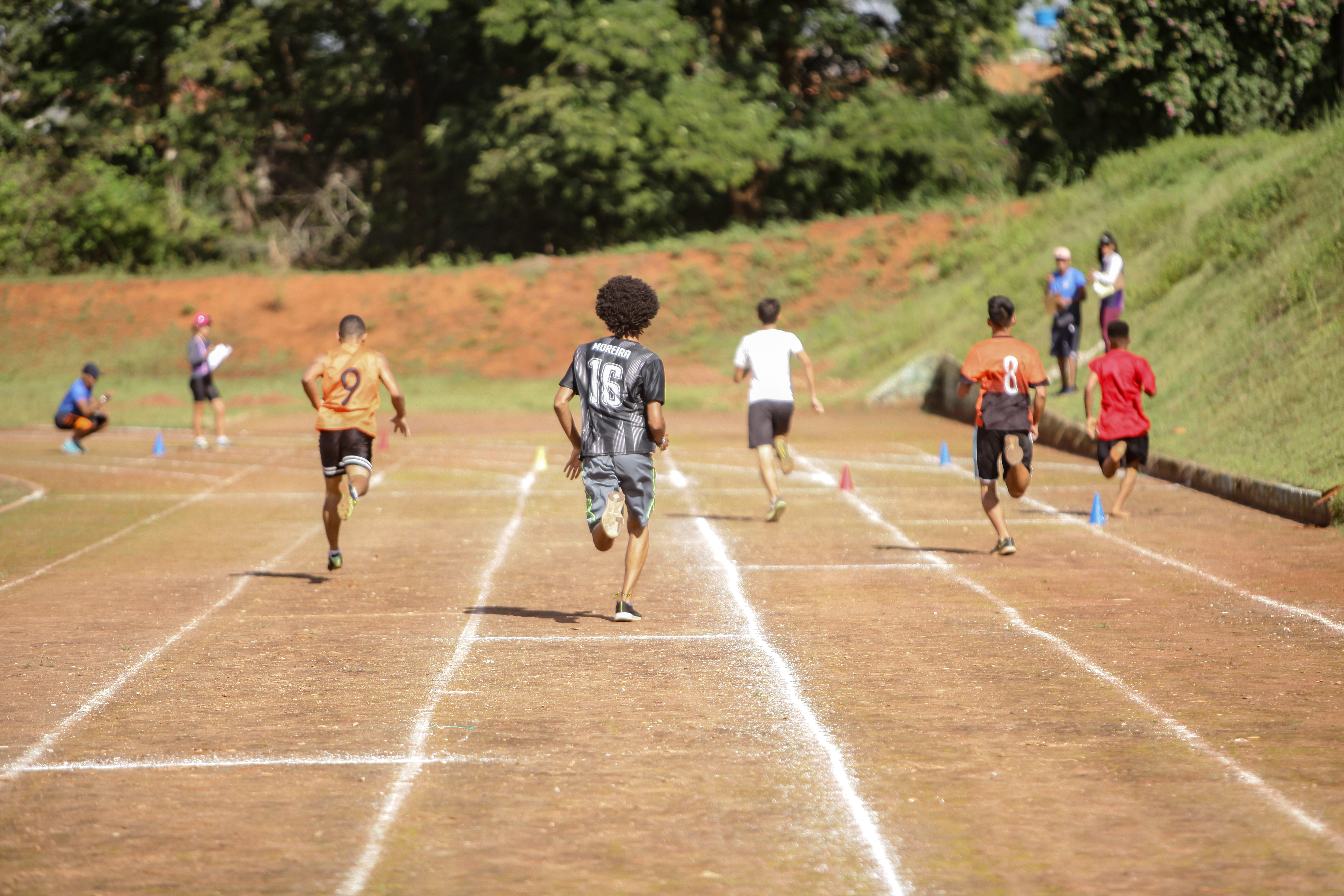 Provas de atletismo, como corridas, serão disputadas no Câmpus Inhumas