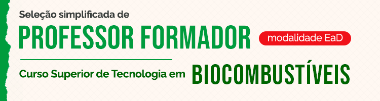 Banner - Professor de Biocombustíveis - Até 22/11