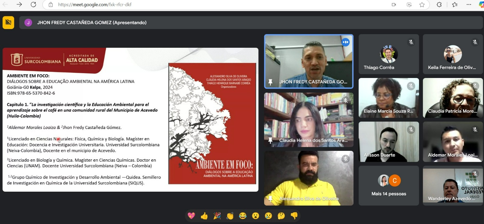 Live de lançamento do livro do NUPEDEA