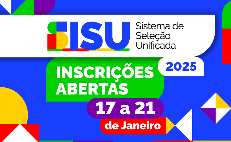 SiSU 2025 - inscrições abertas. IFG Câmpus Luziânia oferta vagas para os cursos de bacharelado em Sistemas de Informação e Licenciatura em Química