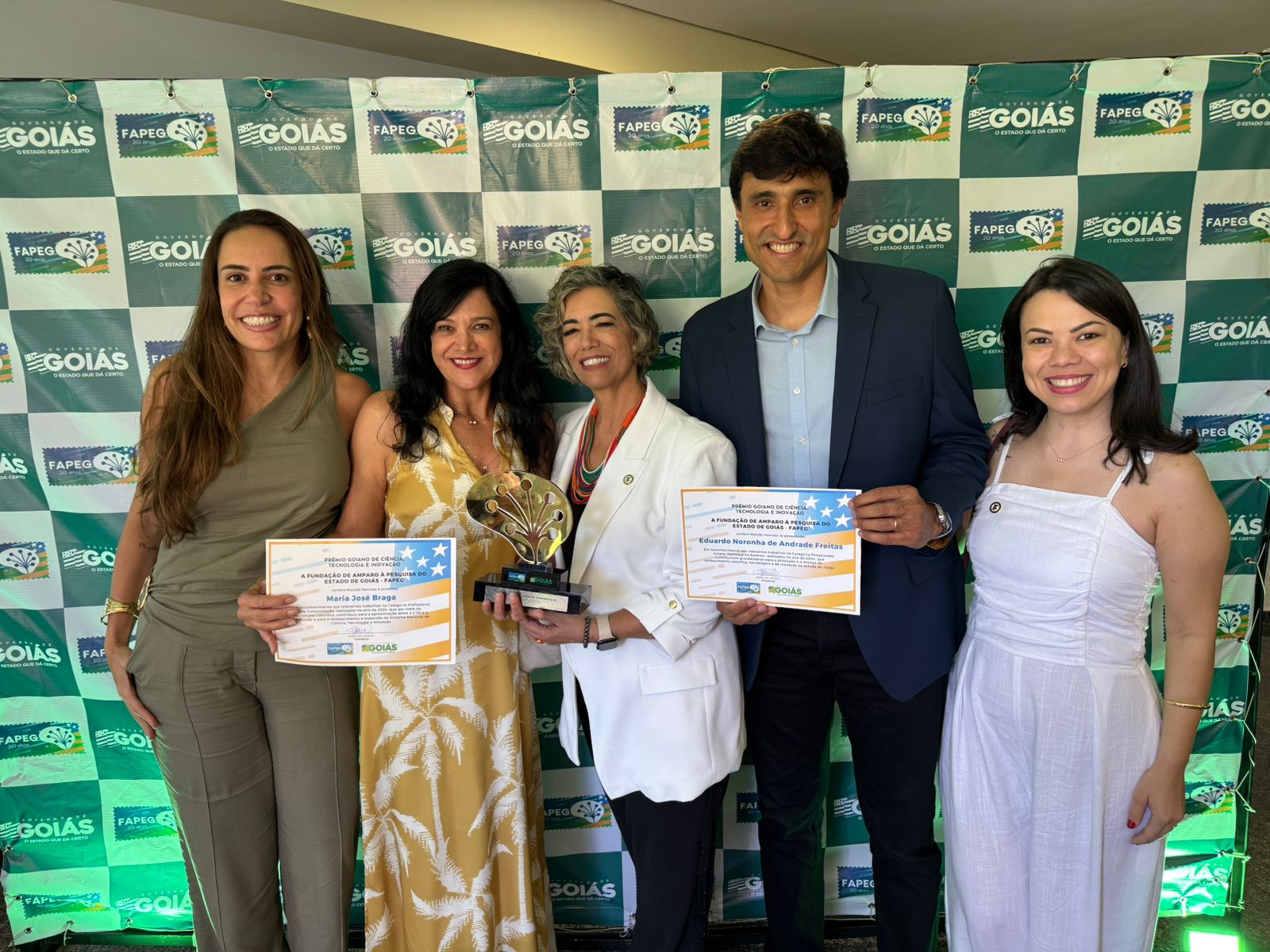 Série IFG Faz Ciência, produzida pela equipe da Diretoria de Comunicação Social, foi premiada. Instituição também ficou em 3º lugar na categoria Pesquisador Destaque no exterior