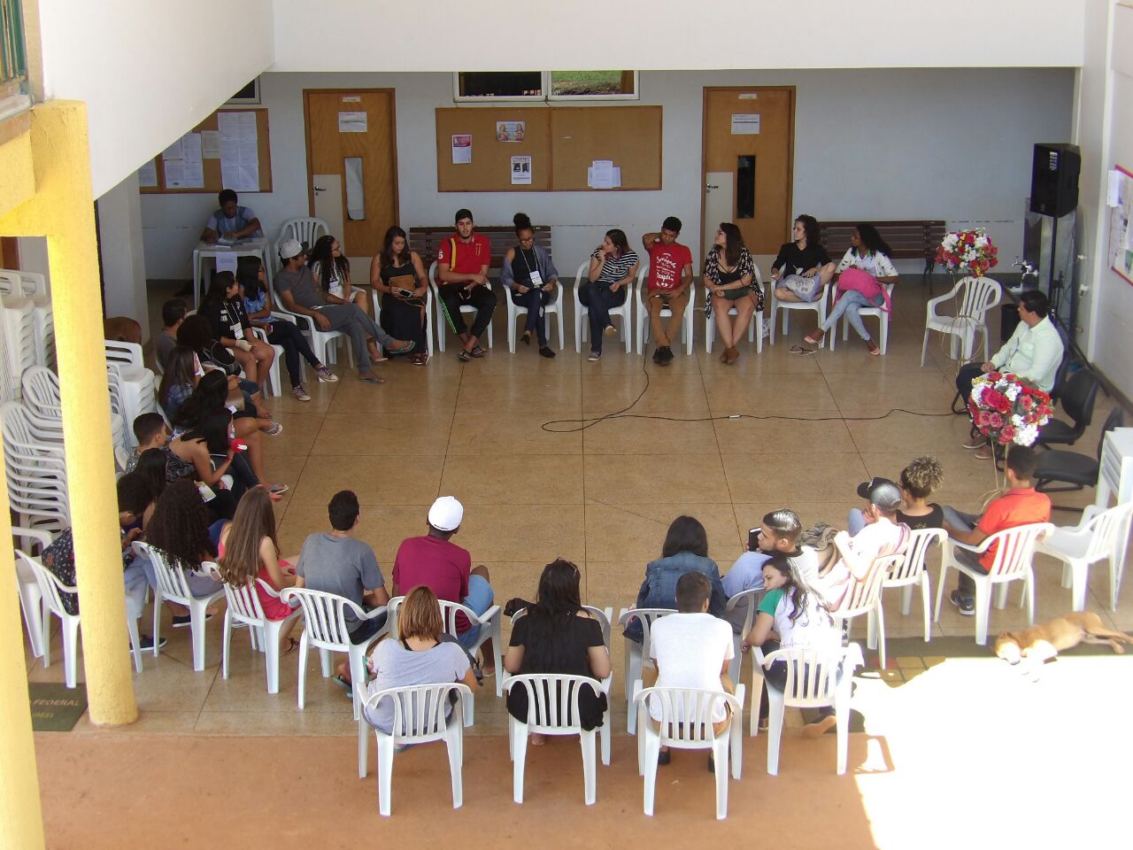 Roda de conversa coloca em discussão cursos da área de saúde