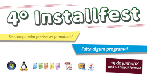 4º InstallFest acontece na terça, 19