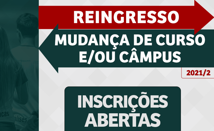 São 393 vagas ofertadas para o segundo semestre deste ano, em 12 câmpus