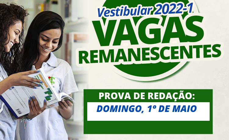 A prova de redação terá a duração de uma hora e trinta minutos. Os portões abrirão às 13h e fecharão, pontualmente, às 13h45. 