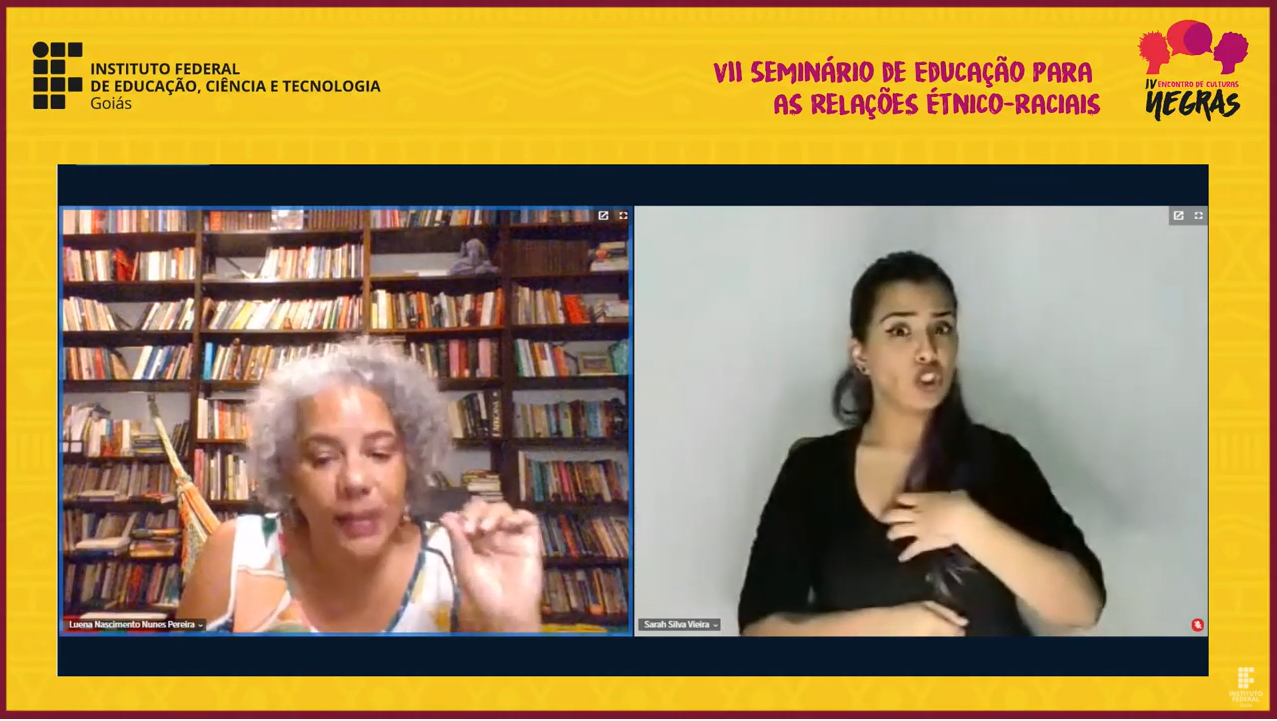 Professora Luena fez a conferência de abertura do encontro de culturas negras