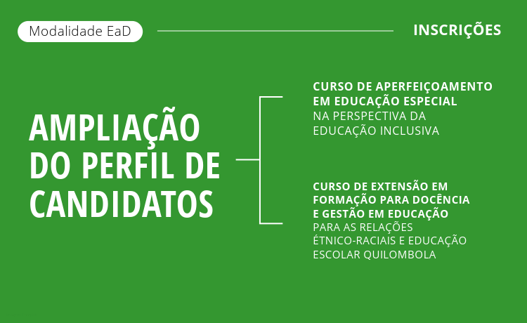 Cursos EaD tem público-alvo ampliado